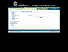 Tablet Screenshot of controlpanel.worldspice.net